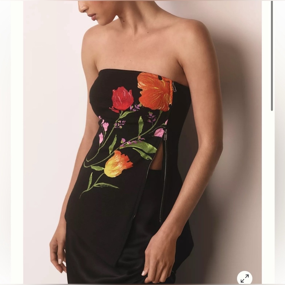 SOLD - NWT Yukiko Noritake Zipper Tube Top